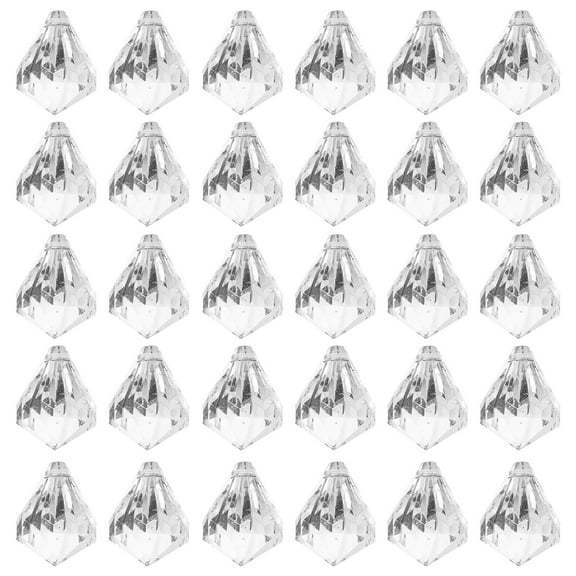 Eease Clear Crystal Prism Chandelier Pendants - 1 Pack