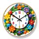 thumbnail image 1 of Reloj de pared con diseño floral creativo, 30 cm, cuarzo silencioso, 1 of 1