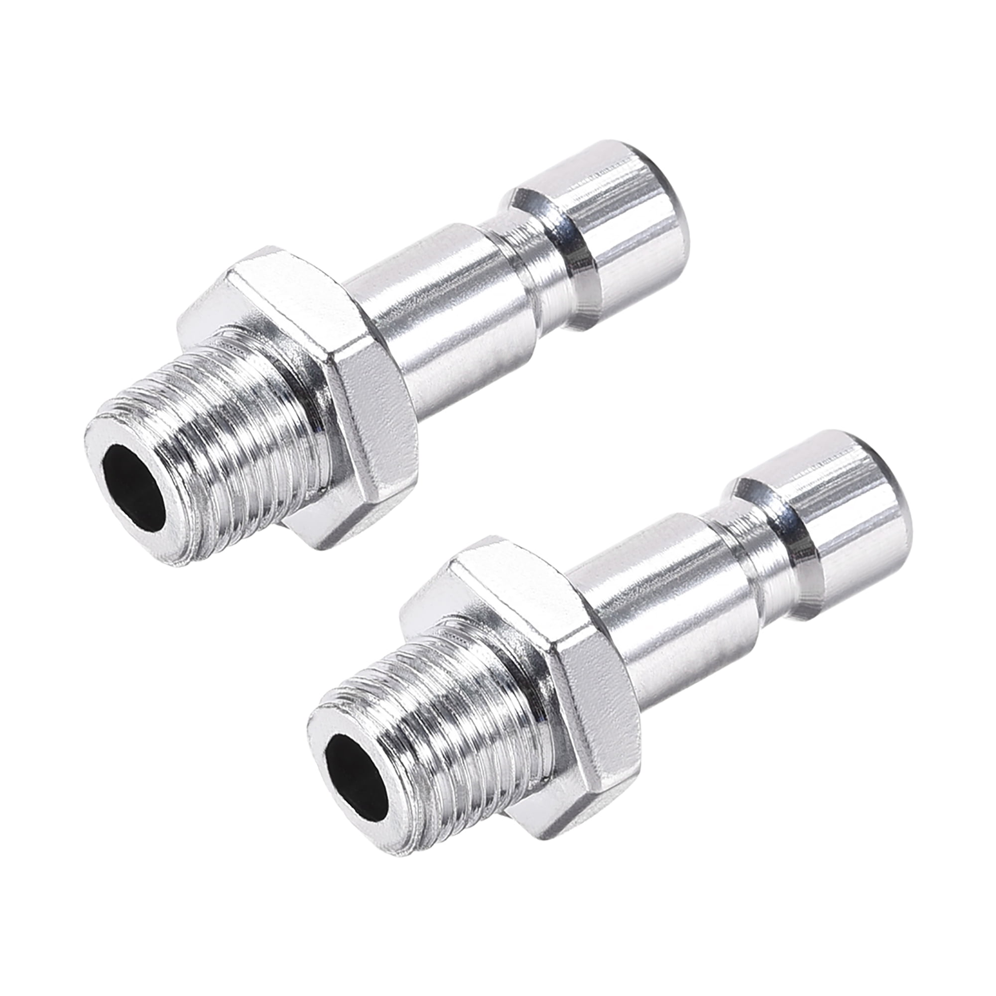 Mini Air Hose Male Coupler 10PM G1/8 Disconnect Fitting Quick Connect Nipple Plug Pressure
