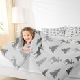 thumbnail image 4 of Manfei Wildlife Animal Deer Full Size Comforter Sets,Tropical Botanical Pine Bedding Comforter Set,Country Farmhouse Lodge Bedding Sets For Boys,Ultra Soft Home Decor Reversible,3pcs, 4 of 8