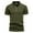 Army Green, variant on CaiJunJia George Polo Shirt,Men's Regular-Fit Cotton Pique Polo Shirt (Available in Big & Tall)