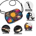 thumbnail image 3 of FORMRS Mini Crossbody Bag for Women Adjustable Rope Shoulder Casual Phone Purse, Futuristic Circles, 3 of 7