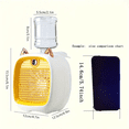 thumbnail image 3 of Portable Mini Fan with Spray & Humidifier  3-Speed Rechargeable USB Desk Fan  Battery-Powered Personal Cooling Fan for Home  Office  or Travel, 3 of 5