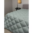 thumbnail image 2 of Nature Down Alternative Comforter, Retro Textured French Late Baroque Style Tulip Branches Botany Inspired, Microfiber Quilt for All Season, 5 Sizes, Pale Sage Green White, by Ambesonne, 2 of 3