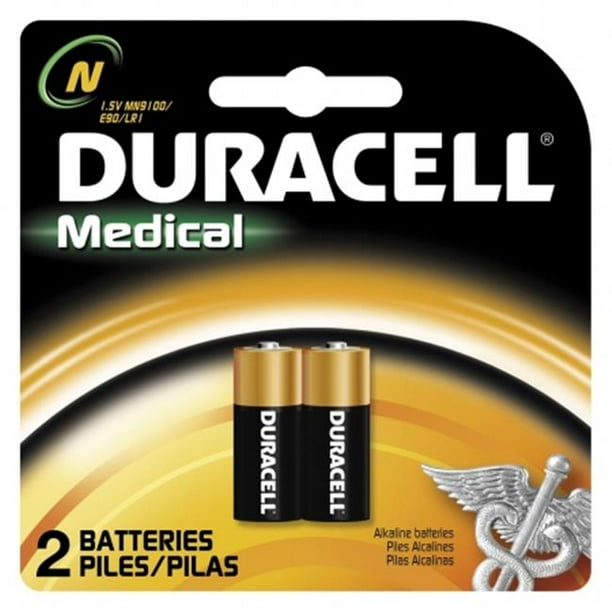Duracell Usa MN9100B2PK04 2 Compte 1,5 Volt Alakline Duracell Medical N Batterie