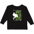 thumbnail image 3 of Inktastic Pool Player Gift Billiards Quote Boys or Girls Long Sleeve Toddler T-Shirt, 3 of 5