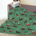 thumbnail image 6 of Vsdgher Christmas Dachshund Ultra-Soft Micro flannel Blanket Throw Blankets for Couch Sofa, Bed (4 sizes)-60"x50", 6 of 7