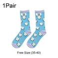 thumbnail image 2 of Dental Teeth Socks for Women Men Funny Tooth Socks Dental Hygiene Graduation Gifts Novelty Teeth Sock Cute Dentist Gift for Casual, 2 of 7