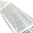 thumbnail image 4 of Cateissary Cama plegable mongol portátil Red Dome Lace Ropa de cama bidireccional Cama de red Interior Tienda de juegos al aire libre Juegos de cama blanco, 4 of 5
