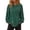 04#Dark Green, variant on Womens Washed Sweatshirt Oversized Long Sleeve Crewneck Loose Fall Winter Tops