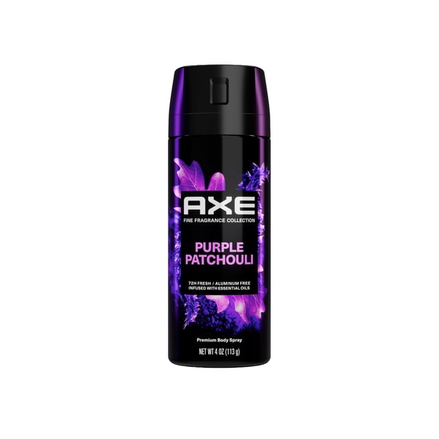 Spray corporal AXE Fine Fragrance Purple Patchouli 120ml 72H