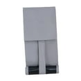 thumbnail image 3 of Cortina de la ventana de la puerta que cubre los reemplazos directos de drapeas, profesional portátil, cubierta de sombras de accesorios de 25x77 cm Gris claro, 3 of 8