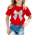 thumbnail image 4 of CUZIBR Boys Girls Toddler Shirts Stylish Halloween Pumpkin Ghost Funny Graphic Tee Tops Short Sleeve Crewneck Loose Fit Relaxed Shirt Fashionable Casual Base Layer Shirts For Kids,Red-b,3-4 Years, 4 of 4