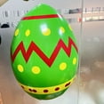 thumbnail image 4 of NSESSHome 15.75 Inch Inflatable Easter Eggs Easter Outdoor Yard Decoration Large Easter Inflatable Hanging Eggs Ornaments Giant PVC Kids Toys Colorful Eggs for Garden Lawn Party Decor, 4 of 4