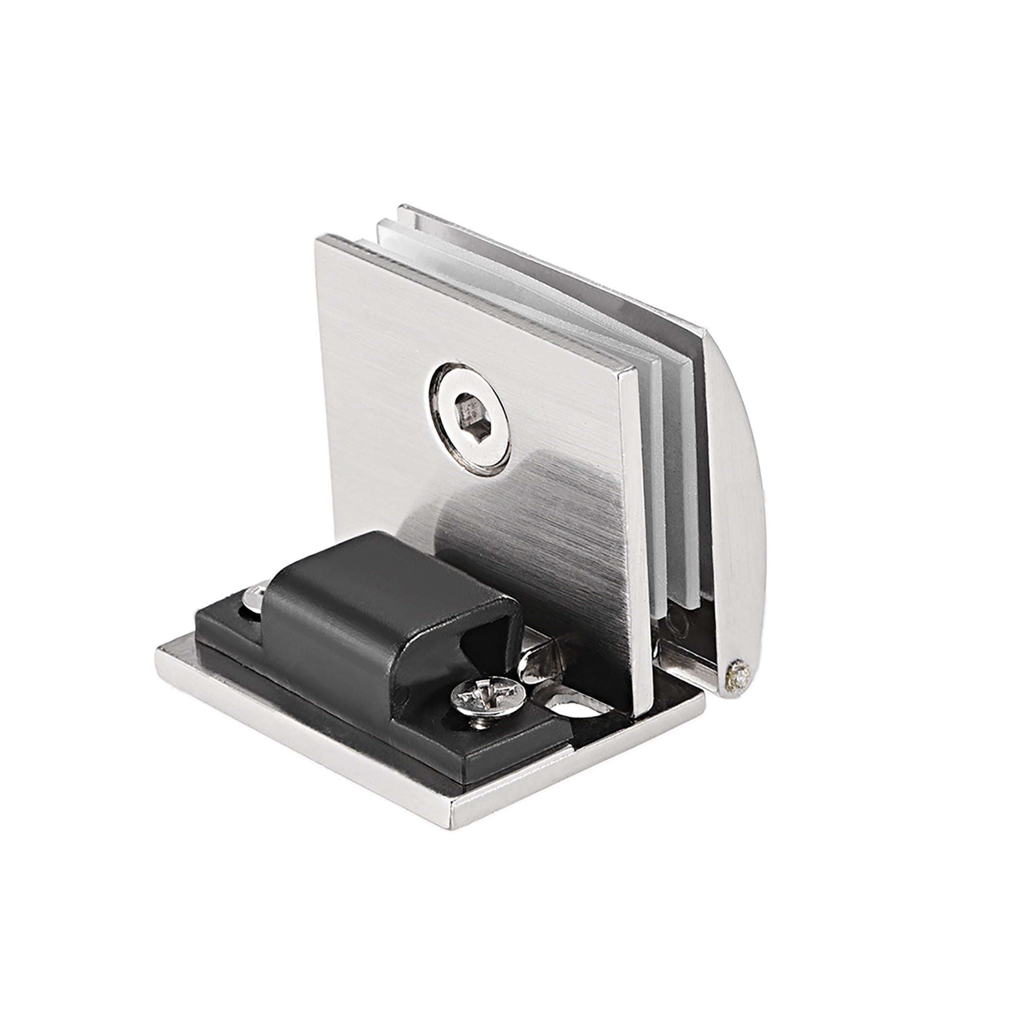 Glass Hinge Showcase Door Hinge Glass Clamp for 510mm Thickness