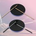 thumbnail image 3 of Martillos duros medianos negros de 4 piezas con mástil de arce Xilófono de fácil agarre Glockensplel Mazo Cabeza de Diapasón Marimba Mazos para, 3 of 8