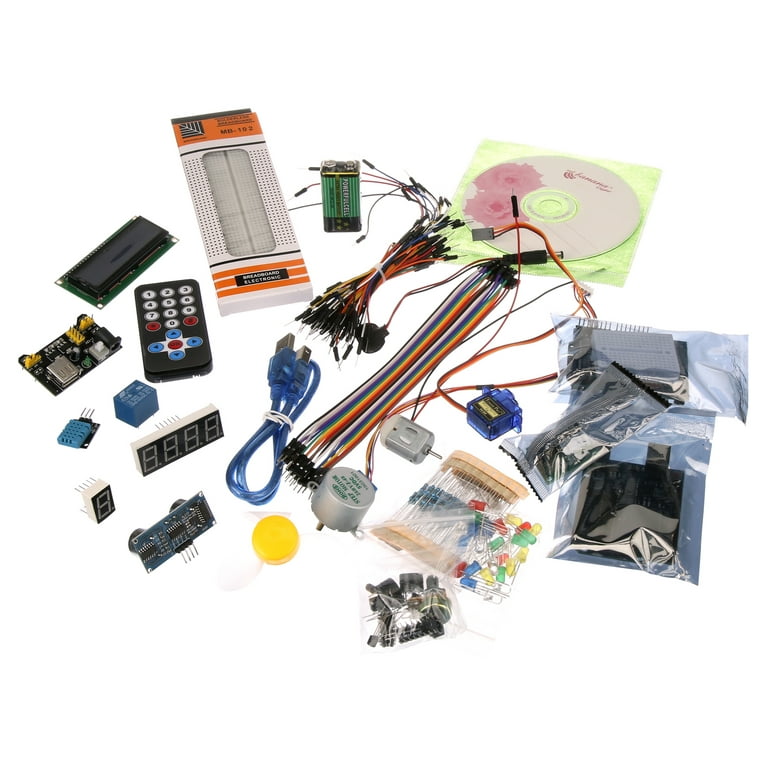 Starter Kit For Arduino Uno R3 + Tutorial CD