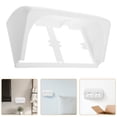 thumbnail image 2 of Shisuyan Light Switch Cover Guard Waterproof White Abs For Home 1Pack, 2 of 8