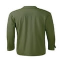 thumbnail image 4 of Casual Button down Tops with Pockets for Men‘s Long Sleeve Shirts, 4 of 8