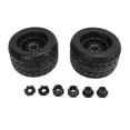 thumbnail image 2 of Neumáticos Para Camiones RC, Ruedas Para Camiones RC, Agarre Y Resistente Con Acopladores De 17 Mm Para Carreteras En Mal Estado, 2 of 7