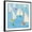 Black Frame, variant on Art.com Regatta V Stretched Canvas Print Wall Art by Phyllis Adams, 16" x 16"