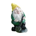 thumbnail image 2 of KGJQ Mini Gnomes Figurine, Resin Welcome Gnome Garden Statue, Small Dwarf Ornament for Fairy Garden, Flower Pot, Home Decor, 2 of 8