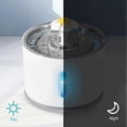 thumbnail image 1 of 2.4L Automatic Pet Water Fountain with LED Electric USB Dog Cats Pets Mute Drinker Feeder Bowl Pet Drinking Fountain Dispenser, 1 of 5