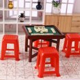 thumbnail image 1 of 4pcs red Children Toddler Playroom Doll chair Plastic material to ensure their durabilitygraphics your little, 1 of 5