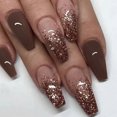 thumbnail image 4 of Copper Chrome Nail Powder Set Brown Pigment Powder for Nails,Brown Chrome Nail Powder Kit Nail Art Design Copper Chrome Powder for Nails, 4 of 5