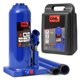 thumbnail image 1 of Botella hidráulica Jack DNA MOTORING 6 toneladas/6.000 kg azul, 1 of 1