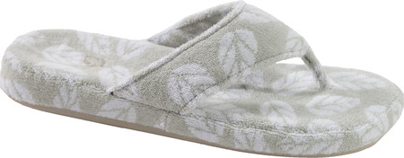 acorn women's spa thong slipper