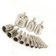 thumbnail image 4 of Neyseki 15PCS Diamond Hole Saw Electroplating Universal Incisive Hole Saw Drill Bit Set for Glass, 4 of 4