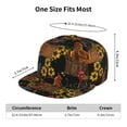 thumbnail image 5 of Goofa Embroidery Chicken Rooster Printed Men's Baseball Cap,Straight Brim Hat,Golf Dad Hat,Versatile Style,Sun Protection Cap,Travel Hat, 5 of 9