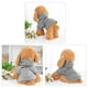 thumbnail image 2 of Sudadera para perros con capucha Ropa de primavera/otoño/invierno Abrigo cálido Gris M, 2 of 7
