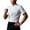 White, variant on Men's Chef Coat Men's Chef Coat Restaurant Kitchen Chef Uniform Men's Short Sleeve Chef Cardigan Workwear Top with Embroidery for Kitchen and Casual Use,White,XL