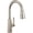 Brilliance Stainless, variant on Delta 19730Lf Finnridge 1.8 GPM Single Hole Pull Down Kitchen Faucet - Bronze
