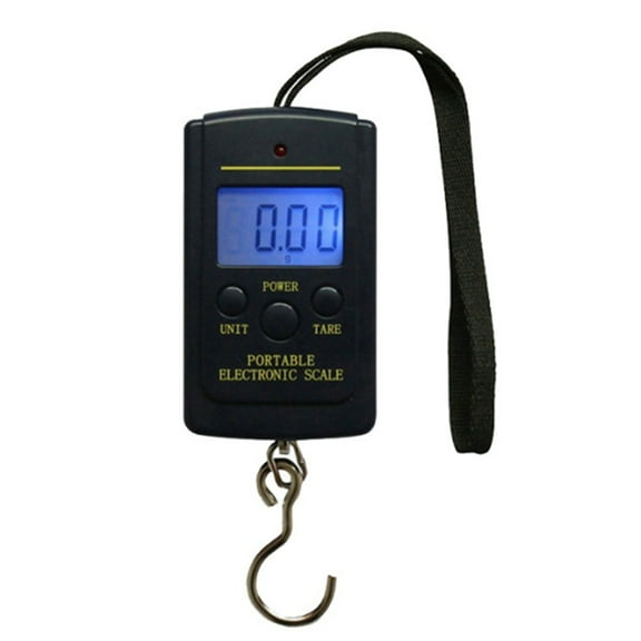 Portable Pocket Scales 40kg 10g Mini Electronic Digital Scale Hanging Fishing Hook Pocket Luggage Weighing Scale
