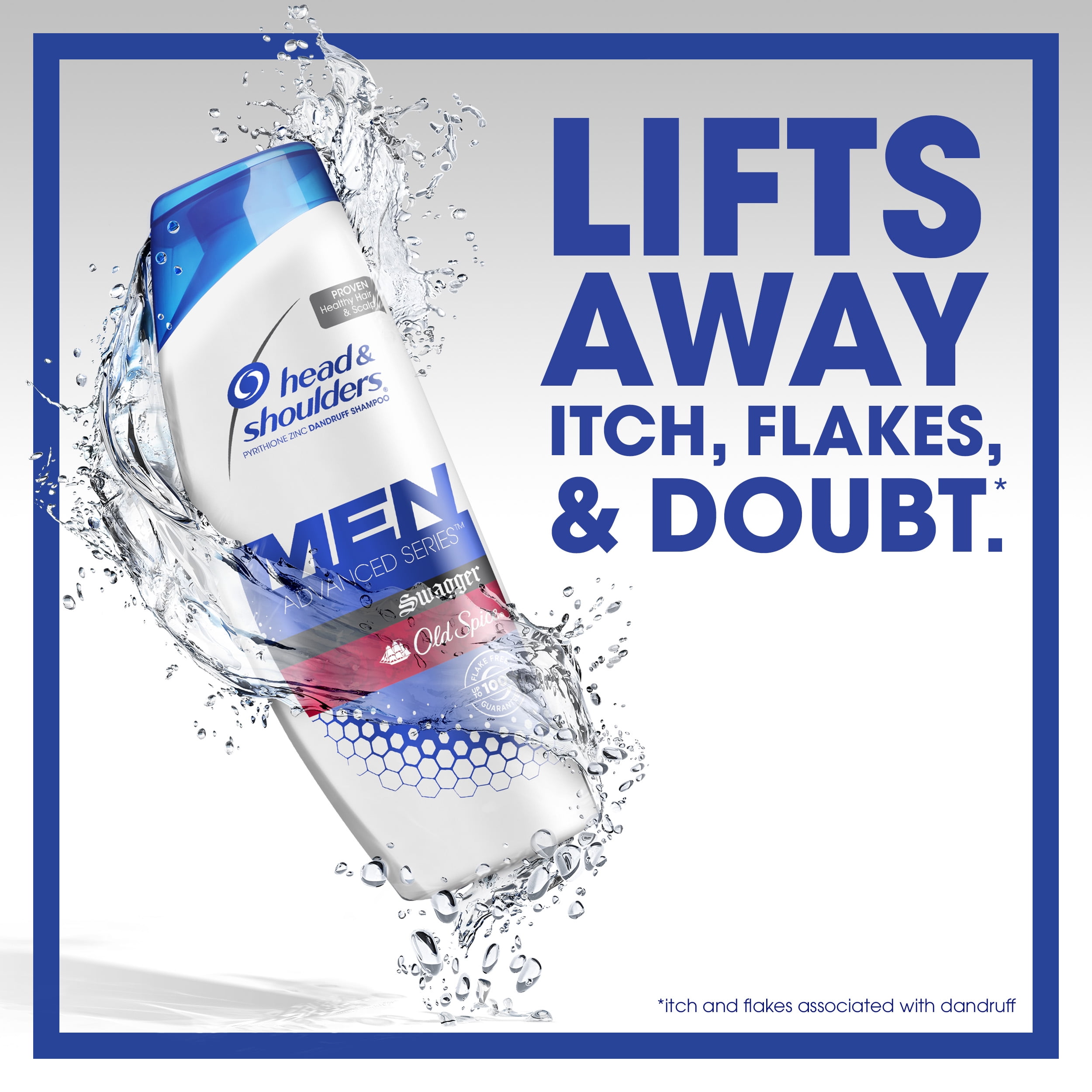 Head and Shoulders Dandruff Shampoo, Old Spice Swagger, 12.8 fl oz