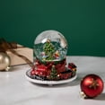 thumbnail image 3 of Northlight Christmas Tree with Revolving Train Musical Snow Globe - 6.5", 3 of 6