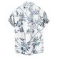 thumbnail image 5 of Men'S Casual Loose Fitting Short Sleeved Shirt Fashionable Lapel Shirt Top 4XL, 5 of 5
