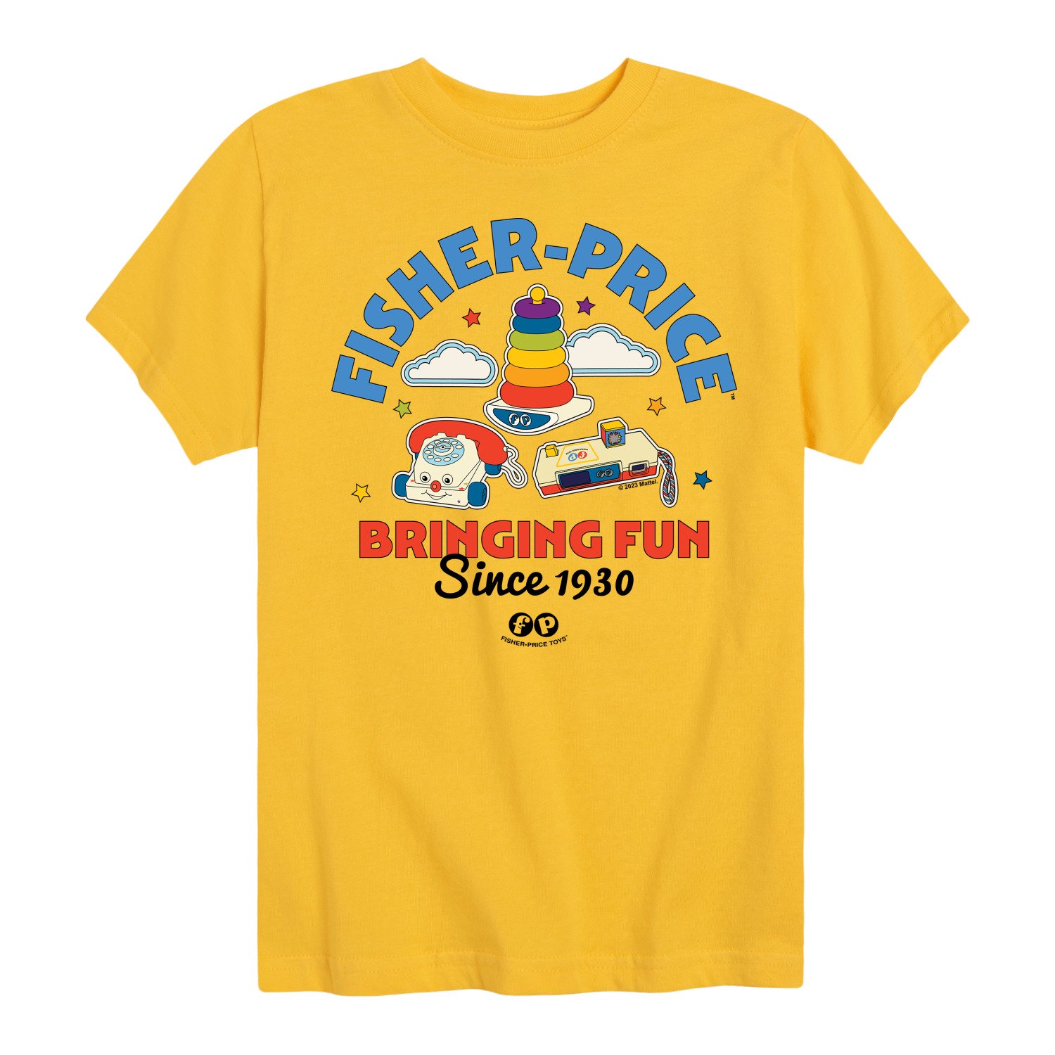 Fisher-Price - Fp Bringing Fun Since 1930 Short Sleeve Graphic T-Shirt