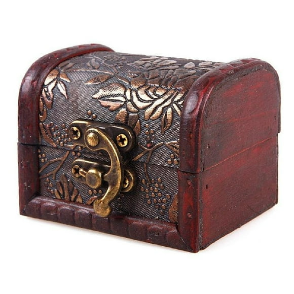 Boreal Craft Vintage European jewelry wooden Antique old wooden Top of Closet Organizer under Bed Shoe Storage Organization Storage Storage Large Containers for Clothes Crib Storage Bag Closet