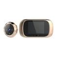thumbnail image 1 of TFixol Digital Door Viewer Doorbell Home Security Monitor with 2.8 Inch LCD Peephole Camera 90°Wide Angle 320 * 240 Image Resolution Gold, 1 of 6