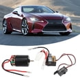 thumbnail image 1 of RC Brushed Motor, Multiple Protection Strong  Force RC Brushed Motor ESC Kit  for Remote Control Crawler 13T,21T,35T, 1 of 7