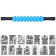 thumbnail image 5 of Varillas de masaje muscular Fitness Sport Fascia Rodillos de relajación de alta resistencia azul, 5 of 5