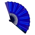 thumbnail image 3 of 2Pcs LED Folding Fan Supplies Night Show for Yellow, 3 of 9
