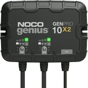 NOCO Genius GENPRO10X2 2-Bank 20A (10A/Bank) 12V Onboard Battery Charger