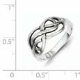thumbnail image 3 of Sterling Silver Antiqued Knot Ring, 3 of 3