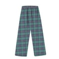 thumbnail image 5 of JJHGVB Flannel Pajama Pants Women Plaid Pajama Pants Lounge Pants Womens Flannel Pajama Pants for Women Lightweight Pants Women Pants Women Trendy Fuzzy Lounge Pants Green 3XL, 5 of 5