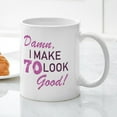 thumbnail image 5 of CafePress - 70Th Birthday Humor Mugs - 11 oz Ceramic Mug - Novelty Coffee Tea Cup, 5 of 6